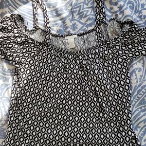 H&M Cold Shoulder Top